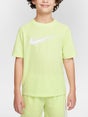 Nike Boy's Spring Swoosh Top Lemon S
