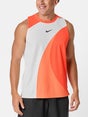 Nike Men's Spring Sleeveless Print Top Orange XXL