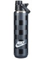 Nike SS Recharge Chug Water Bottle 24oz - Grey Check