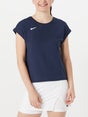 Nike Women's Team Victory Top Navy S