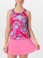 Pickleball Bella Wms Racerback Tank Circle XL