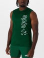 Spin It Men's Summer Josh Sleeveless Top Green L