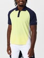 Sergio Tacchini Men Fall Court Polo Yellow L