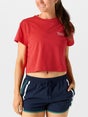 Wilson Women's Harper Crop T-Shirt Infrared XS