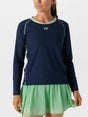 Yonex Women's Paris Long Sleeve Navy XS