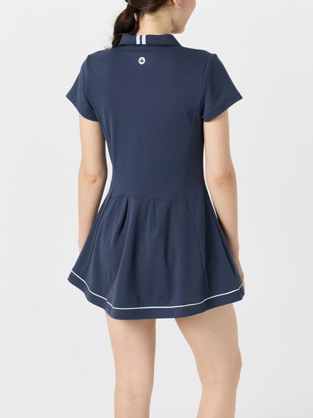 BOAST Womens Fall Zipper Tennis Dress