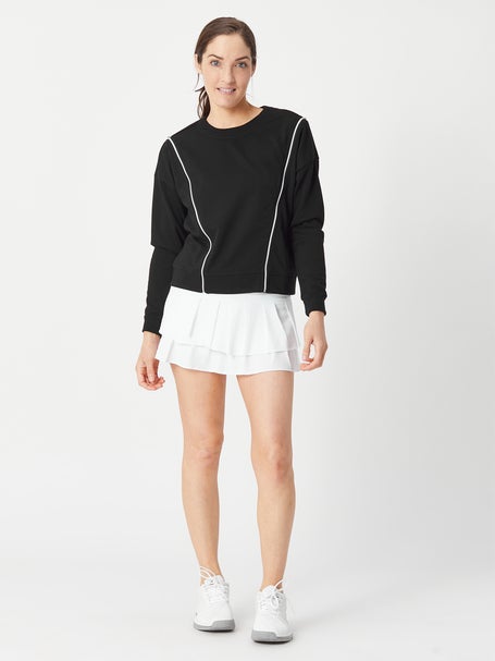 Lucky in Love Womens Core Zips Sealed Jacket - Black