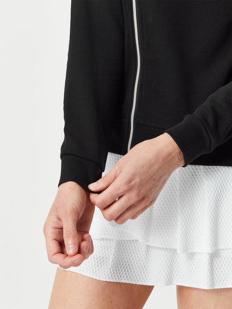 Lucky in Love Womens Core Zips Sealed Jacket - Black