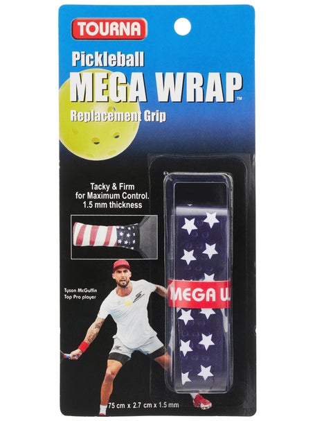 Tourna Grip Overgrip Per Palette Da Pickleball: Antiscivolo, Assorbe Sudore, 2 Pezzi, Made In USA