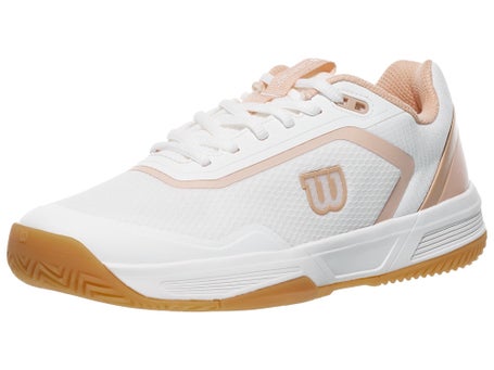 Wilson Courtglide White/Rose/Gum Womens Shoes